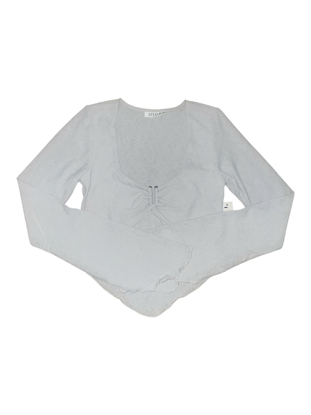 NWT Steele grey/silver fairy core long sleeve - Picture 1 of 5